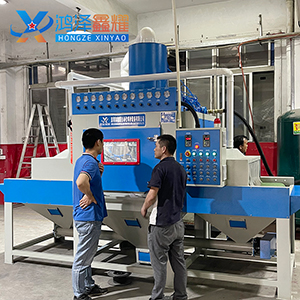 珠海方通除锈自动喷砂机案例