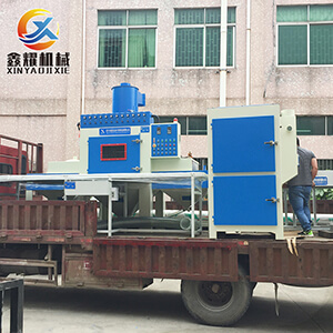 惠州锌合金压铸件全自动喷砂机
