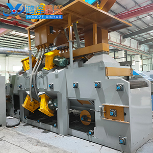 越南网带式抛丸机案例