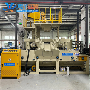 浙江自动通过式抛丸机案例